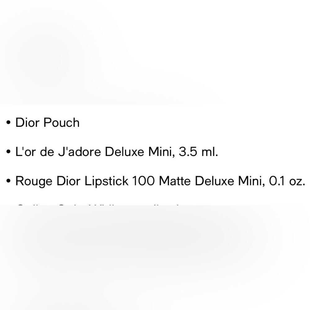 Christian Dior cosmetics bag, lipstick and perfumee - Picture 10 of 10